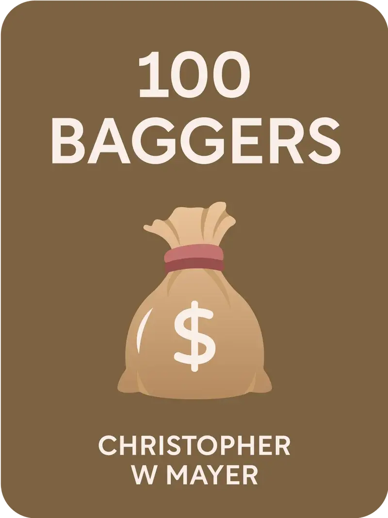 100 Baggers book cover