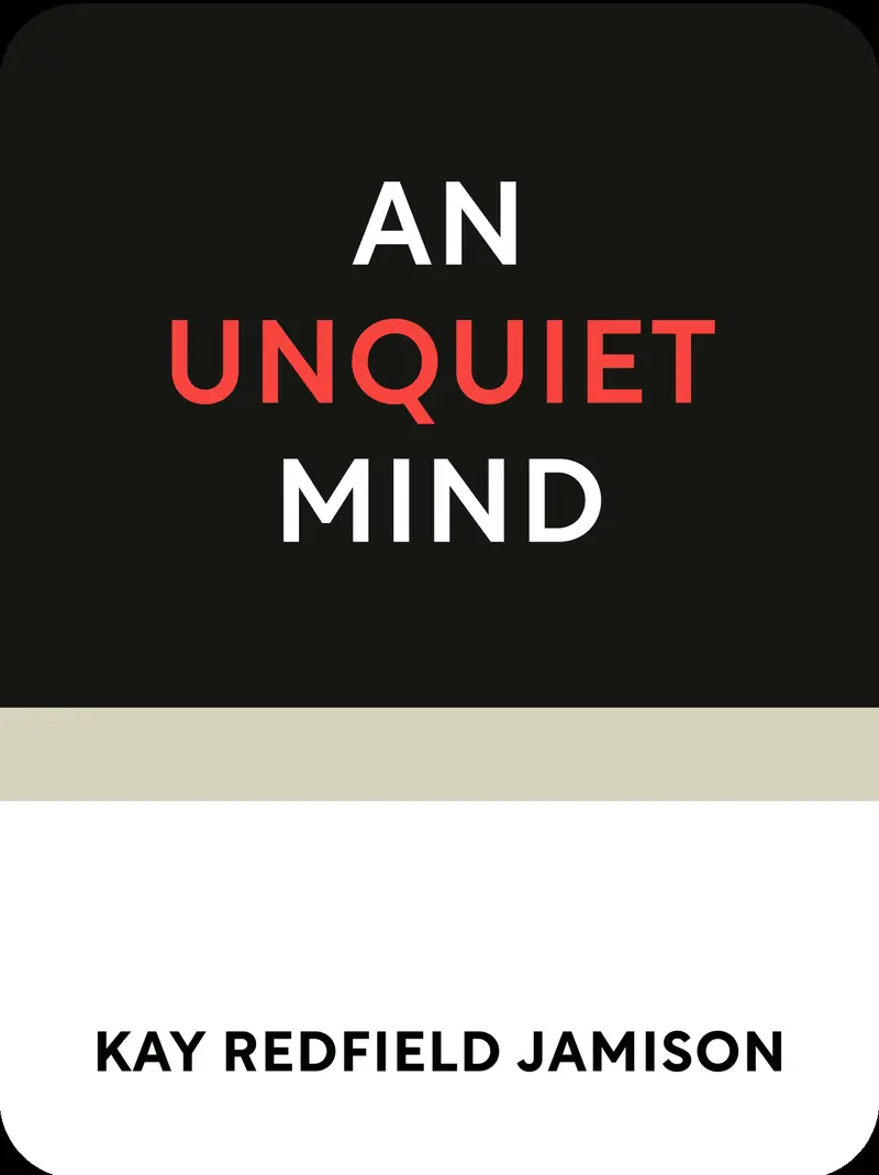 An Unquiet Mind book cover