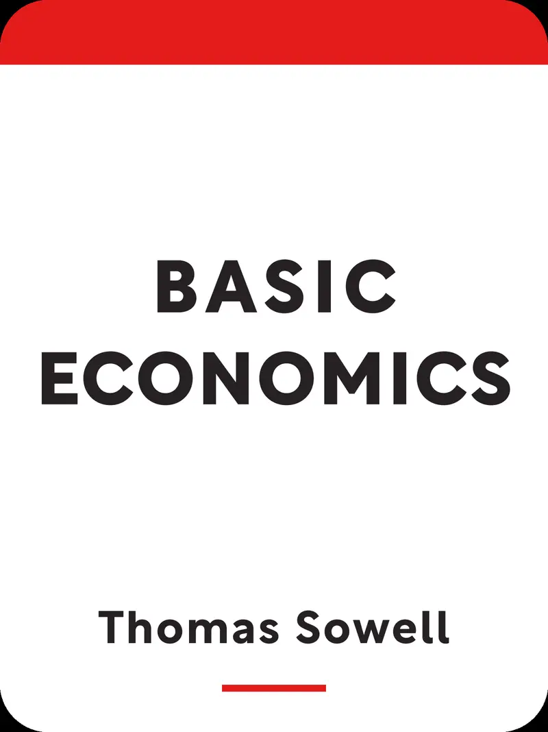 Basic Economics book cover
