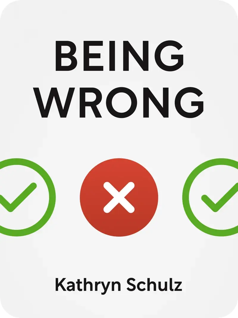 Being Wrong book cover