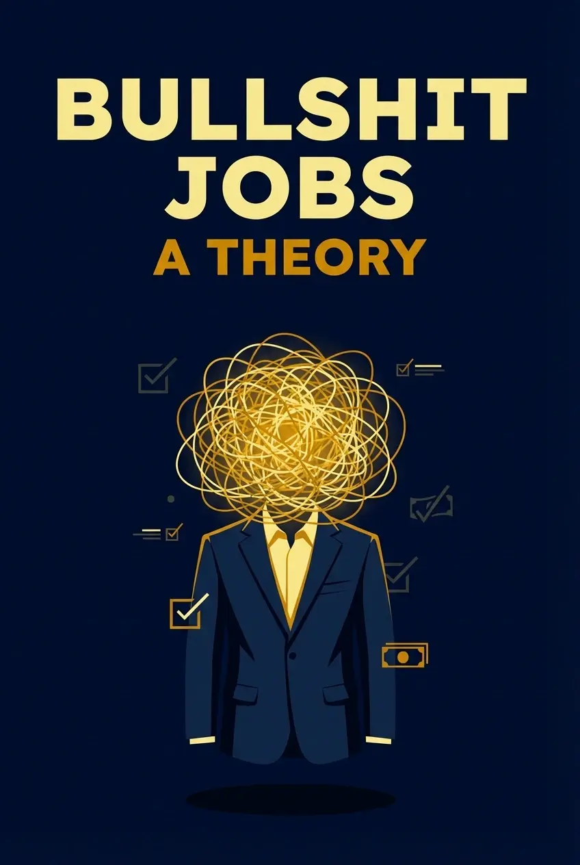 Bullshit Jobs book cover