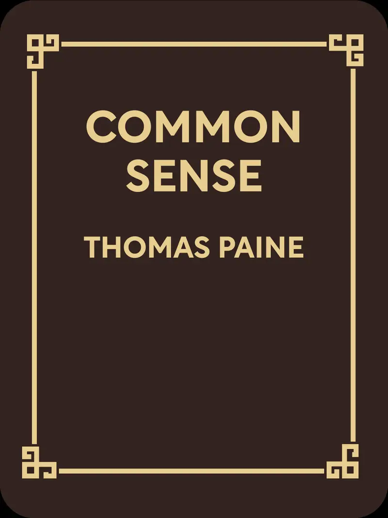 Common Sense book cover