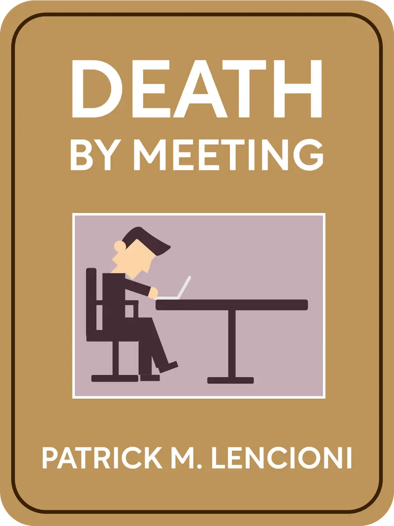 Death by Meeting book cover