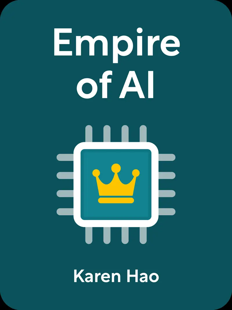Empire of AI book cover