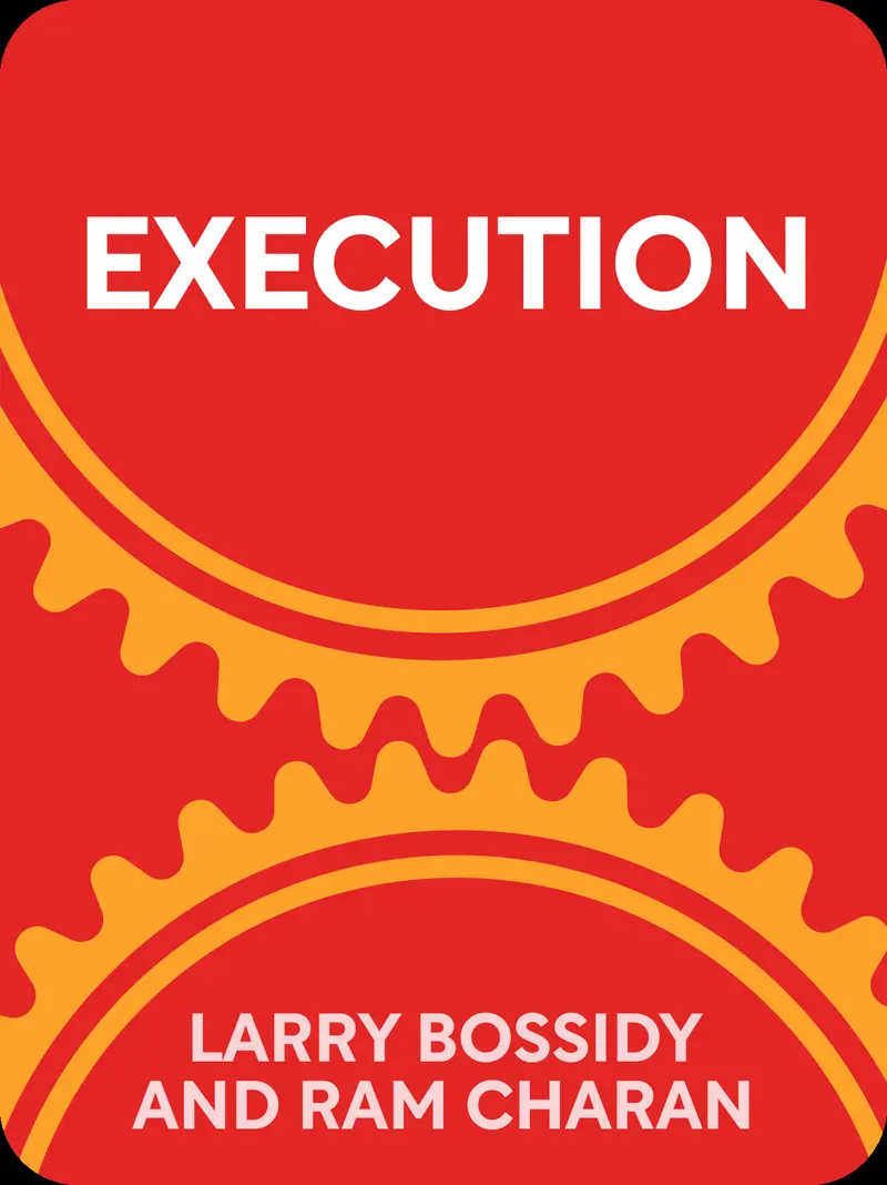 Execution book cover
