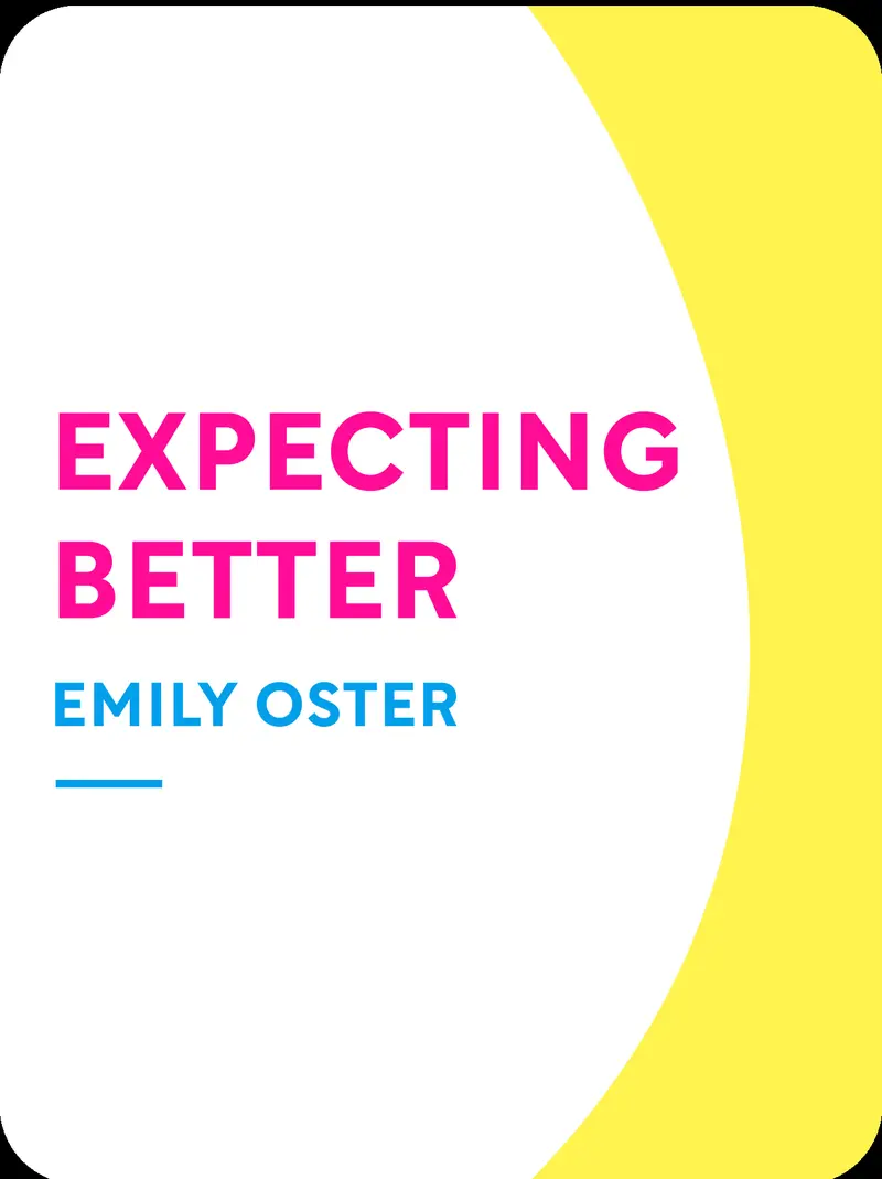 Expecting Better book cover