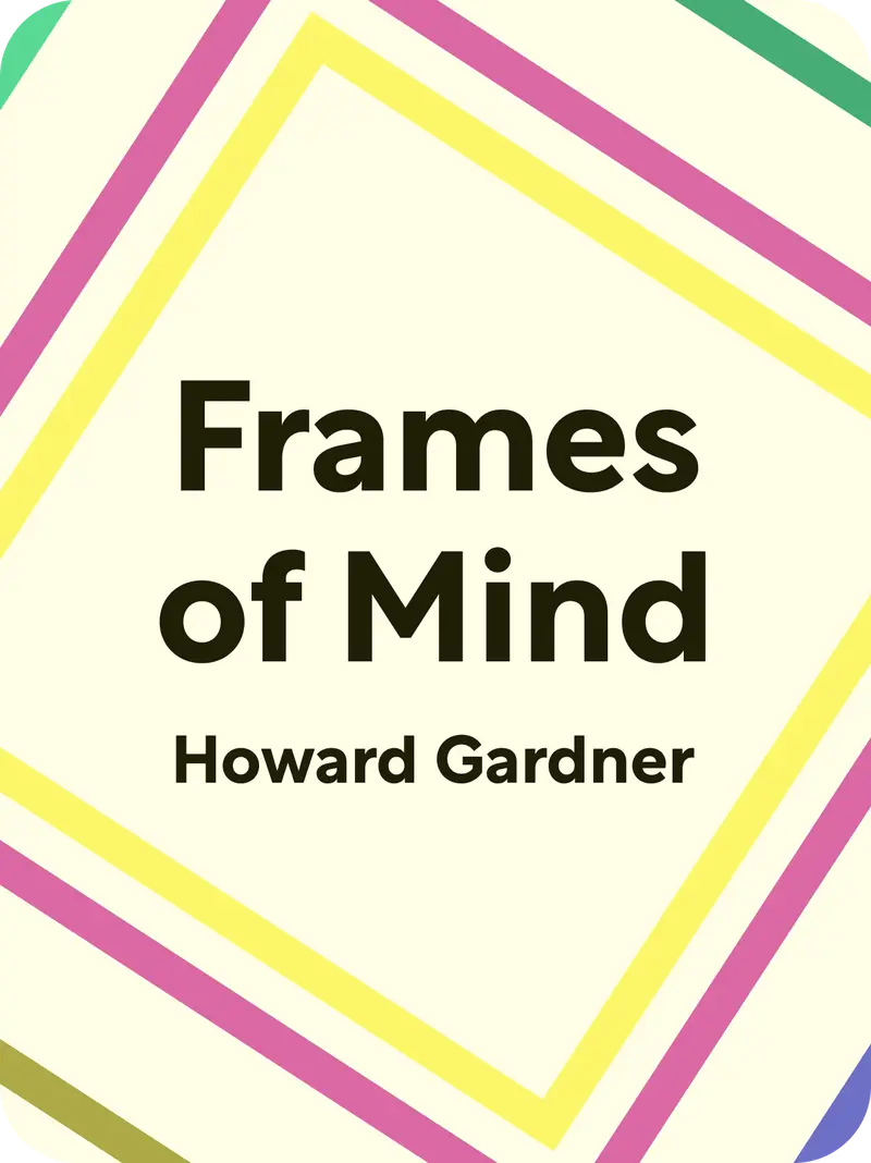 Frames of Mind book cover