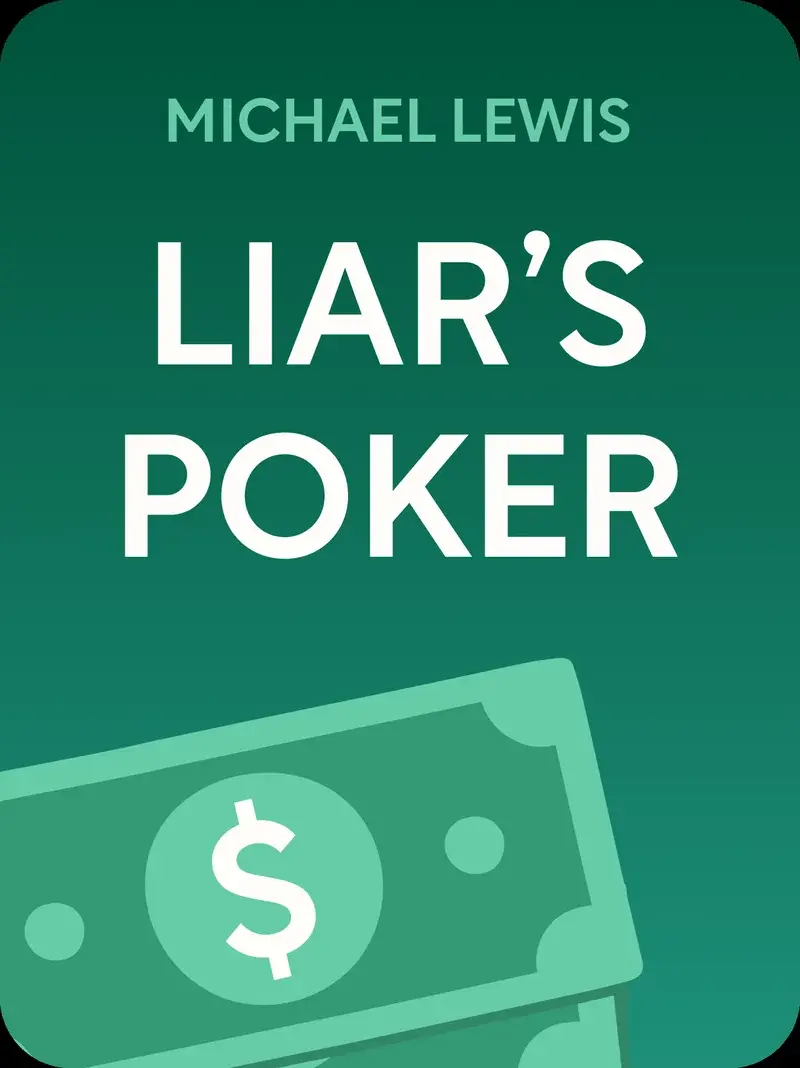 Liar's Poker book cover