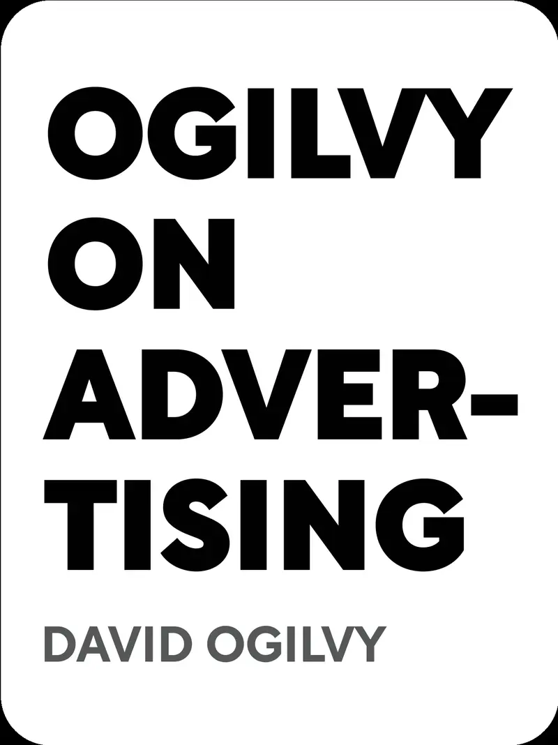 Ogilvy on Advertising book cover
