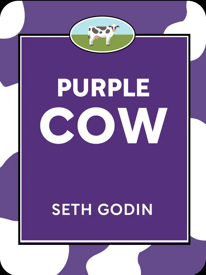 Purple Cow book cover