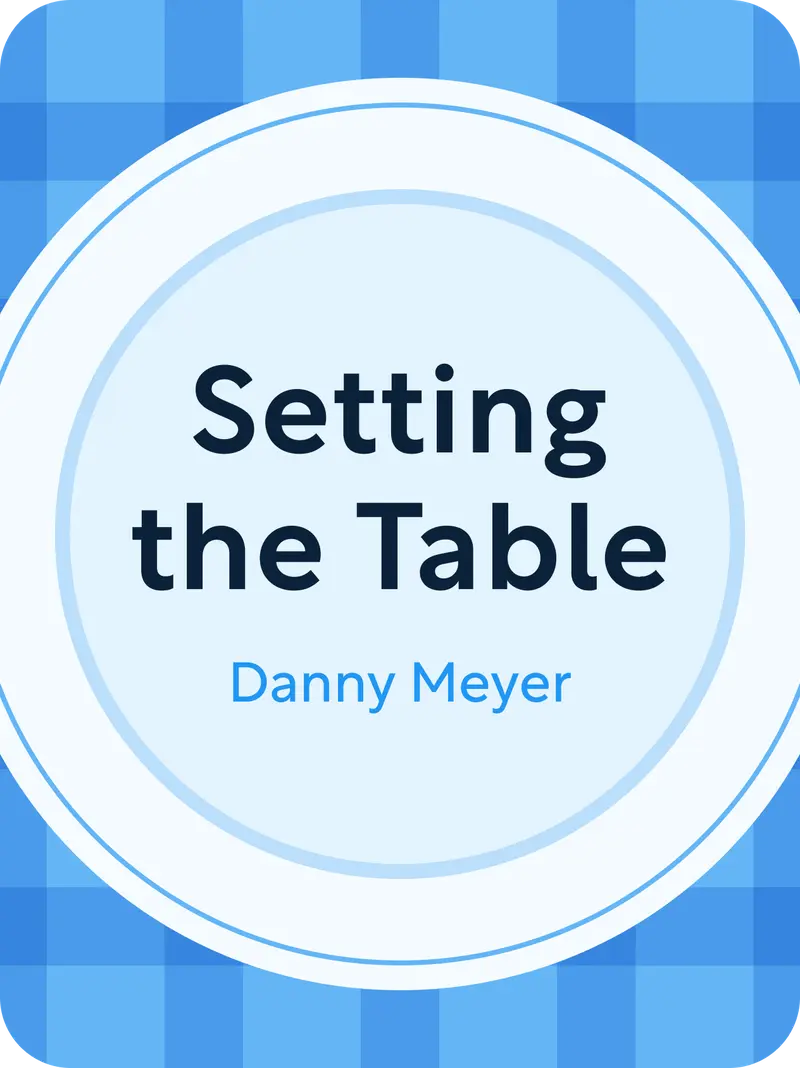 Setting the Table book cover