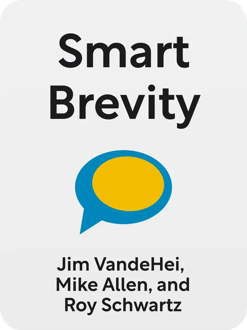 Smart Brevity book cover
