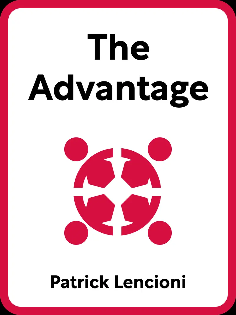 The Advantage book cover