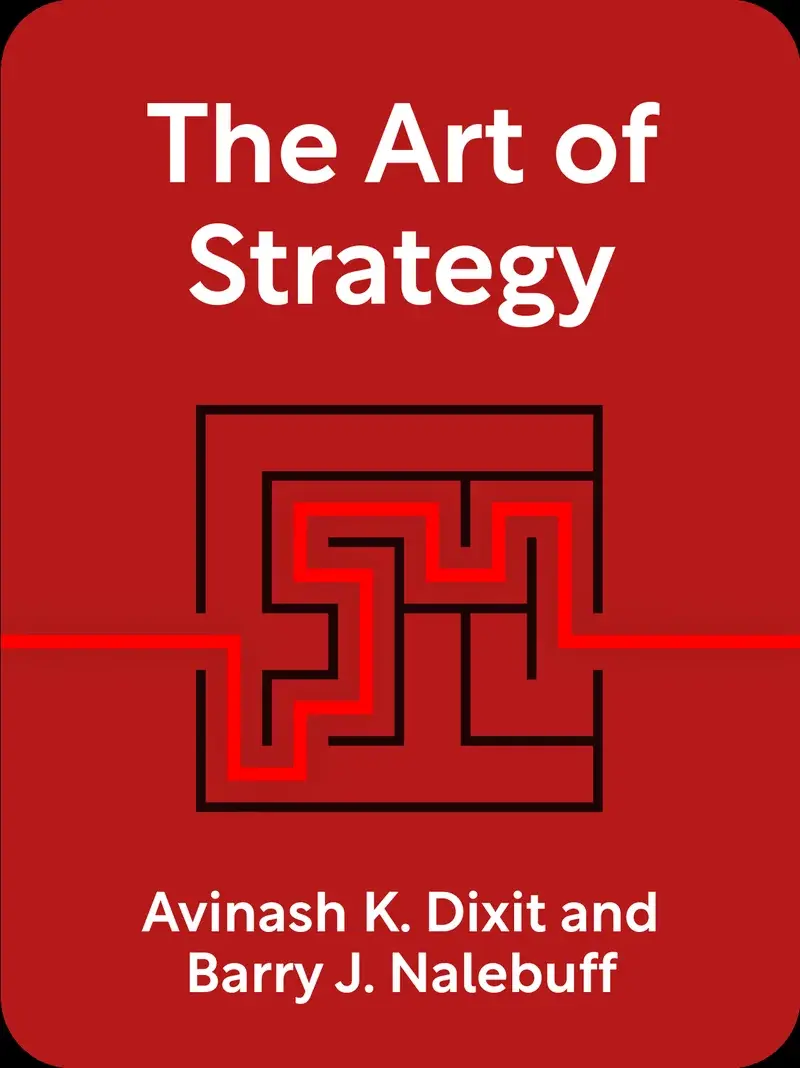 The Art of Strategy book cover