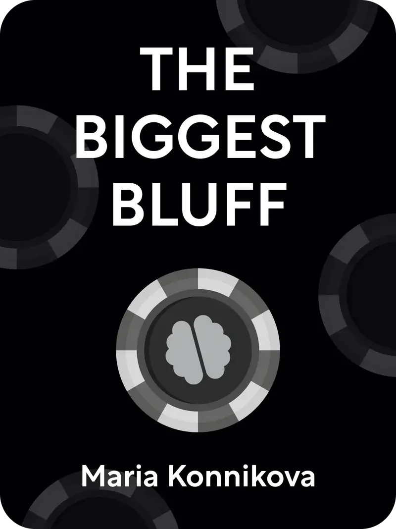 The Biggest Bluff book cover