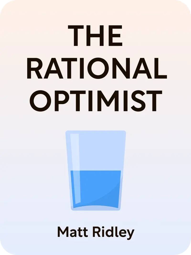 The Rational Optimist book cover
