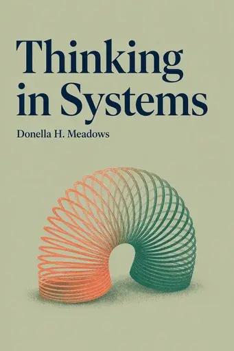 Thinking In Systems book cover