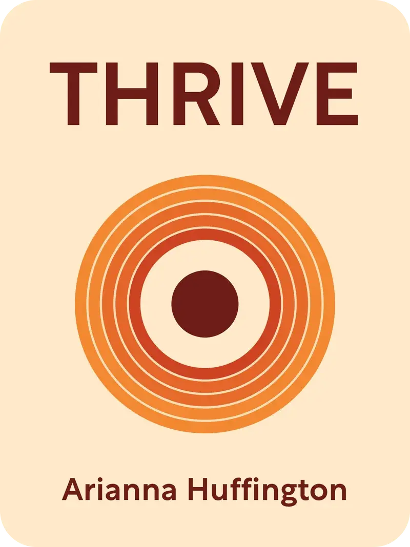 Thrive book cover