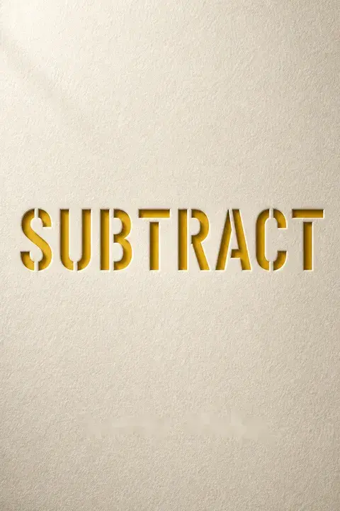 Subtract book cover