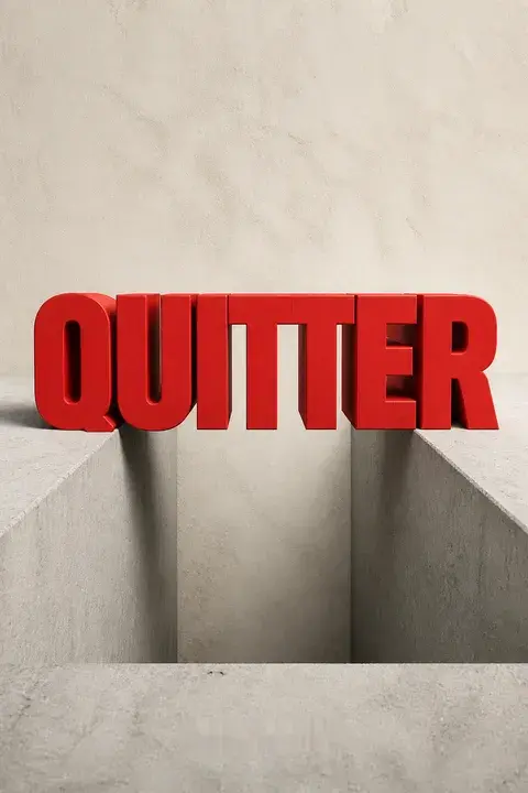Quitter book cover