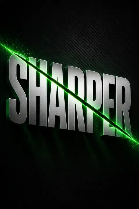 Sharper book cover