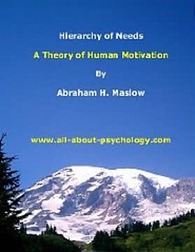 A Theory of Human Motivation book cover
