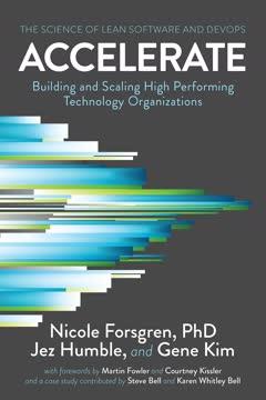 Accelerate book cover