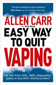 Allen Carr's Easy Way to Quit Vaping book cover
