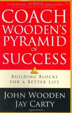 Coach Wooden's Pyramid of Success book cover