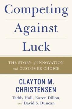 Competing Against Luck book cover