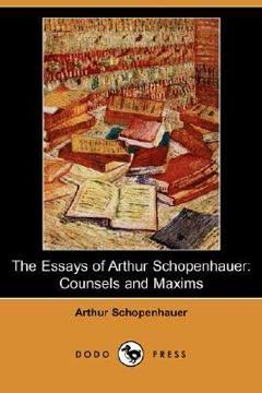 Counsels and Maxims book cover