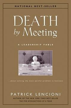 Death by Meeting book cover