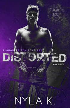 Distorted book cover