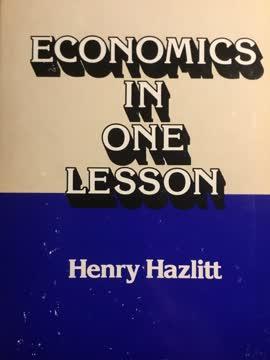 Economics in One Lesson book cover