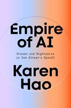 Empire of AI book cover