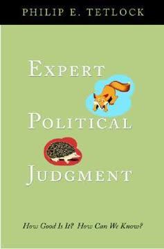Expert Political Judgment book cover