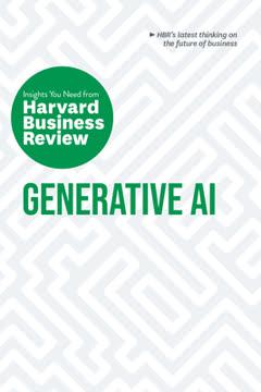 Generative AI book cover