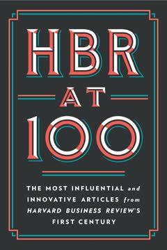 HBR at 100 book cover