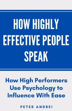 How Highly Effective People Speak book cover