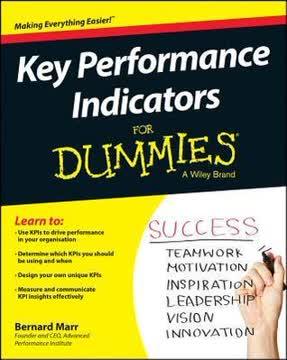 Key Performance Indicators For Dummies book cover