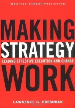 Making Strategy Work book cover