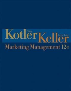 Marketing Management book cover