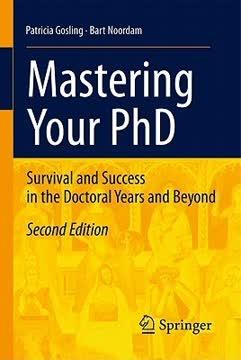 Mastering Your PhD book cover