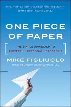 One Piece of Paper book cover