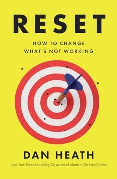 Reset book cover