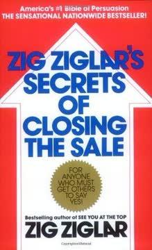 Secrets of Closing the Sale book cover
