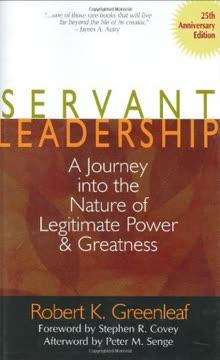 Servant Leadership book cover