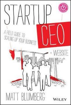 Startup CEO book cover