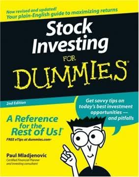 Stock Investing For Dummies book cover