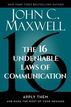 The 16 Undeniable Laws of Communication book cover